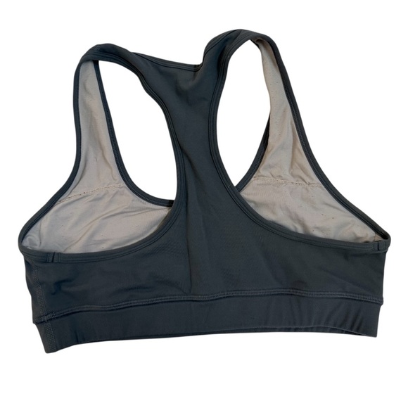 ZYIA Gray Racerback Sports Bra Moisture-Wicking Intimates Size L - Picture 2 of 3